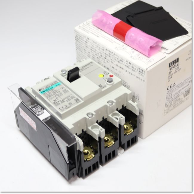 FA機器ドットコム / EW50RAG-3P030 3P 30A 30mA KA 漏電遮断器 警報