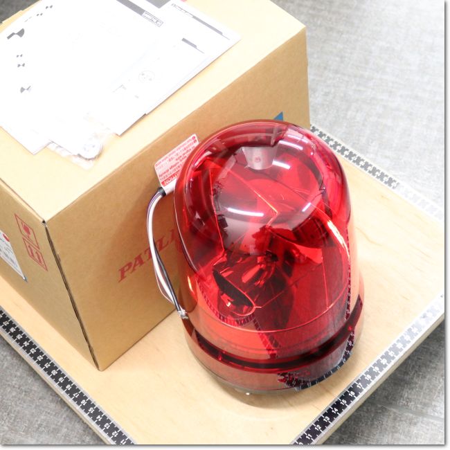パトライト SKP-M2J-R パトライト SKP-M2J-B 大型LED回転灯 青 AC100〜240V