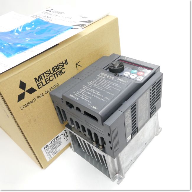 【新品未使用】三菱インバーター 三菱電機（MITSUBISHI ELECTRIC） FR-A820-0.75K-1-GF CC-Link IE内蔵