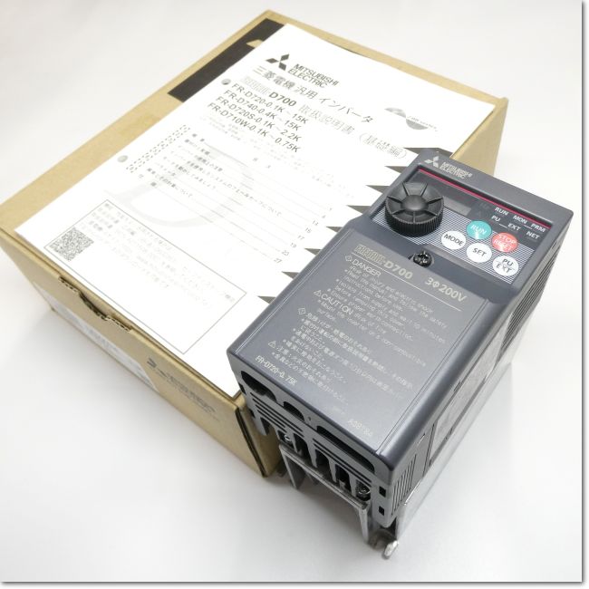 FA機器ドットコム / FR-D720-0.75K インバータ 三相200V (三菱電機