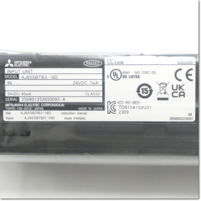 FA機器ドットコム / AJ65SBTB3-16D CC-LinkリモートI/Oユニット DC入力
