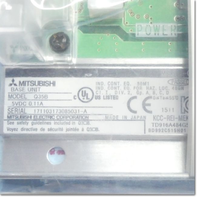 FA機器ドットコム / Q35B 基本ベースユニット 5スロット (三菱電機