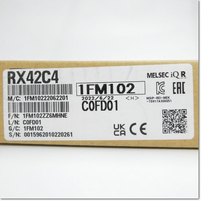 FA機器ドットコム / RX42C4 DC入力ユニット プラスコモン/マイナスコモン共用タイプ (三菱電機) | FA機器ドットコム