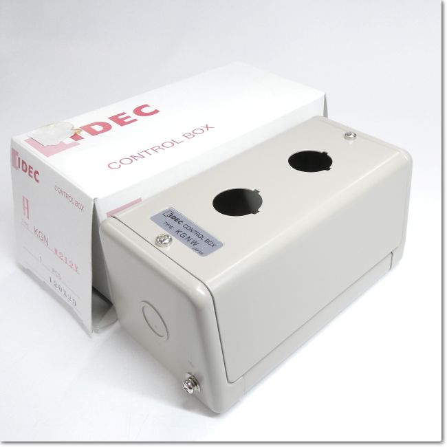 東芝　クーリングユニットコントロールBOX FA機器ドットコム / KGNW212Y コントロールボックス 2点用 穴あり φ22