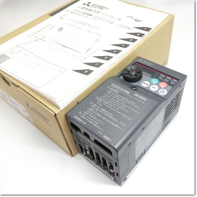 FA機器ドットコム / FR-D720-0.1K インバータ 三相200V (三菱