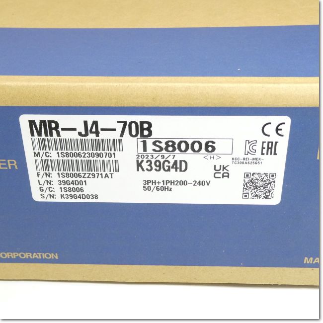 FA機器ドットコム / MR-J4-70B サーボアンプ AC200V 0.75kW SSCNET/H