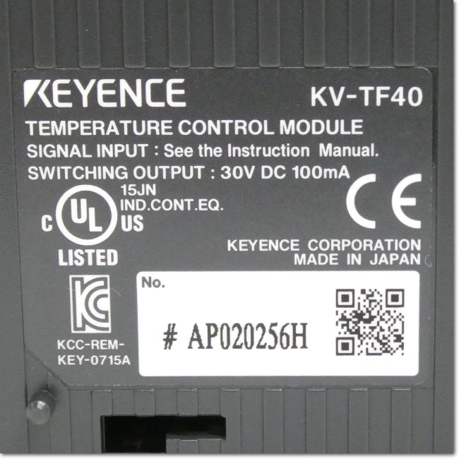 FA機器ドットコム / KV-TF40 PID温度調節ユニット マルチ入力4ch