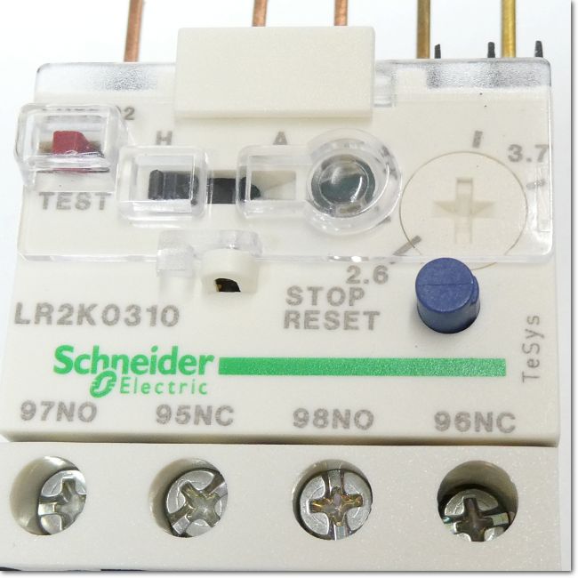 サーマルリレー LR2K0310 FA機器ドットコム / LR2K0310 2.6-3.7A サーマルリレー (Schneider