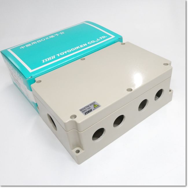 FA機器ドットコム / BOXTM-2002 中継ボックス 端子台付き 600V 15A