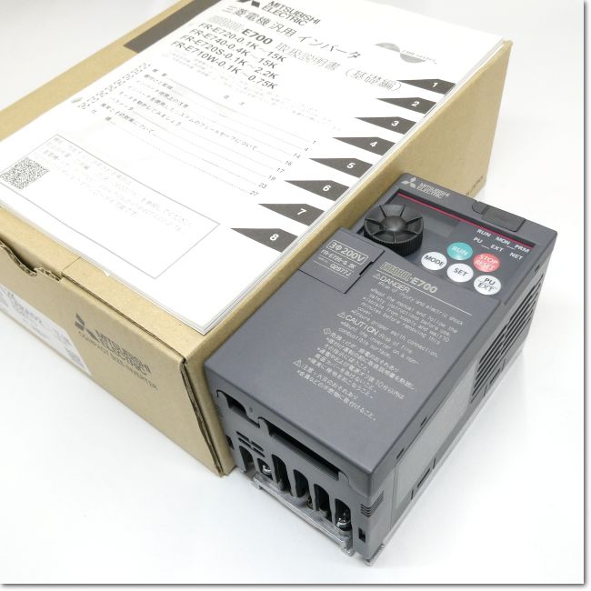 FA機器ドットコム / FR-E720-0.2K インバータ 三相200V (三菱電機