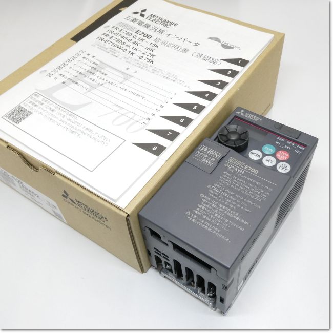 FA機器ドットコム / FR-E720-0.2K インバータ 三相200V (三菱電機