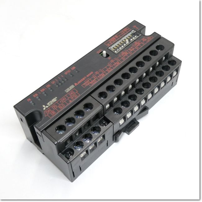【新品未使用】三菱電機　リモートI/OユニットAJ65SBT-64AD FA機器ドットコム / AJ65SBT-64AD CC-Linkアナログ-ディジタル変換