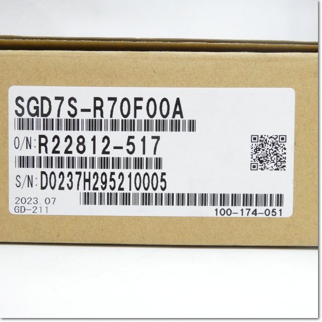 FA機器ドットコム / SGD7S-R70F00A サーボパック 単相AC100V 0.05kW アナログ電圧・パルス列指令形 (安川電機 ...