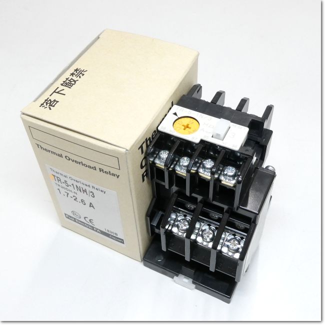 FA機器ドットコム / TR-5-1NH/3 1.7A-2.6A サーマルリレー 単独設置用