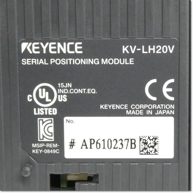 FA機器ドットコム / KV-LH20V 通信型位置決めユニット 8軸 (KEYENCE