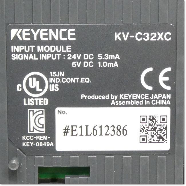 未使用 キーエンス KV-C32XC 入力ユニット 32点コネクタ 建築材料 住宅