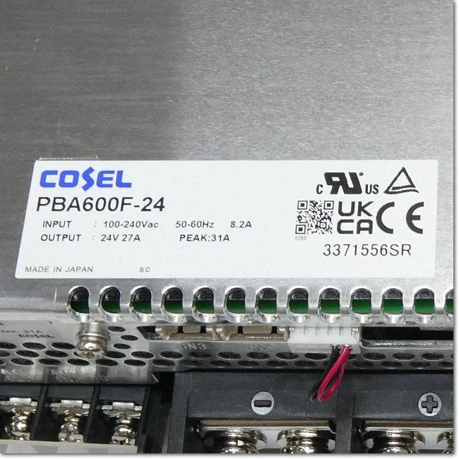FA機器ドットコム / PBA600F-24 スイッチング電源 24V 27A (COSEL