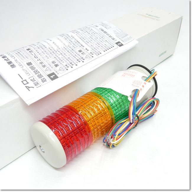 FA機器ドットコム / LEUG-24-3-RYG φ60 積層式LED表示灯 直付け AC
