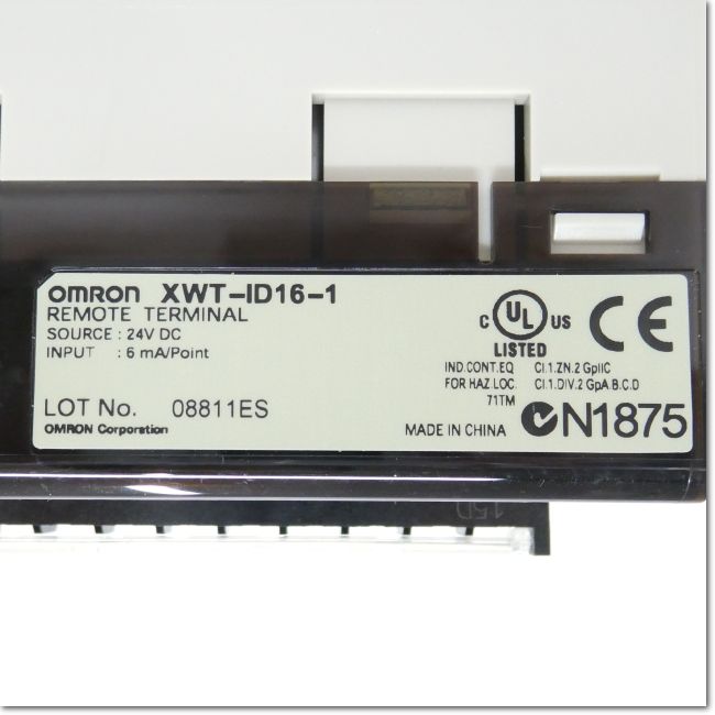 新品未使用★OMRON オムロン 拡張ユニット XWT-ID16-1 XWT-ID08(-1) / OD08(-1) / ID16(-1) / OD16(-1) 拡張ユニット/定格