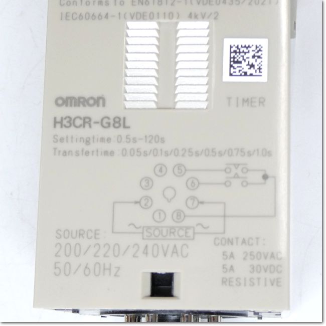 FA機器ドットコム / H3CR-G8L AC200-240V 0.5s-120s ソリッドステート