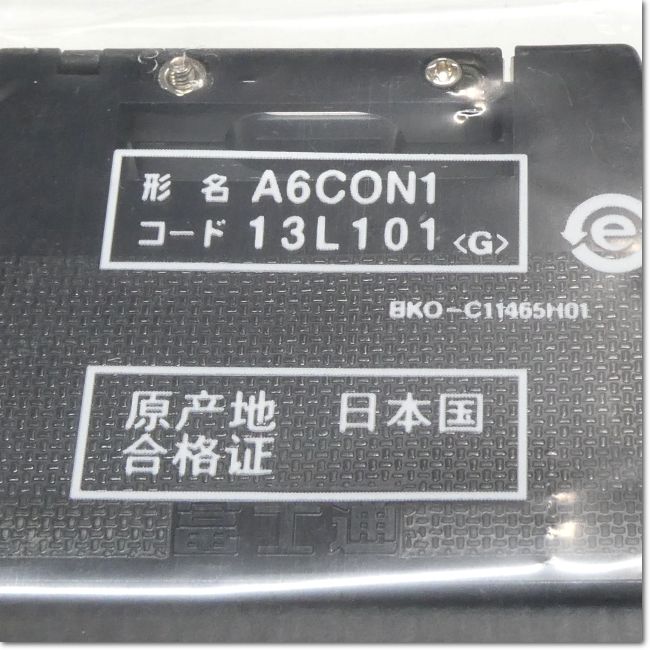 FA機器ドットコム / A6CON1 ハンダ付けタイプ40ピンコネクタ (三菱電機