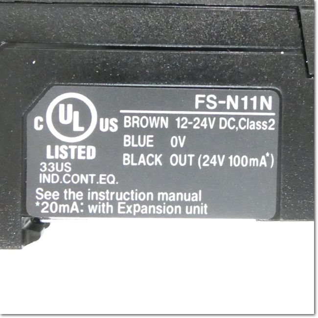 FA機器ドットコム / FS-N11N 2m デジタルファイバアンプ 親機 (KEYENCE