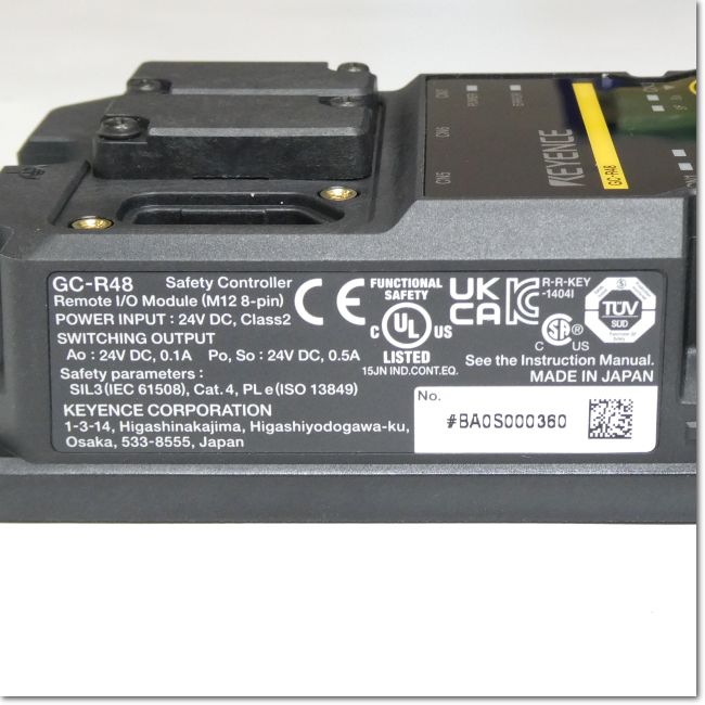 FA機器ドットコム / GC-R48 セーフティコントローラリモートI/O