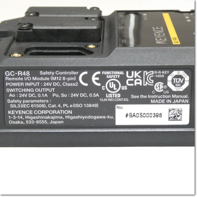 FA機器ドットコム / GC-R48 セーフティコントローラリモートI/O