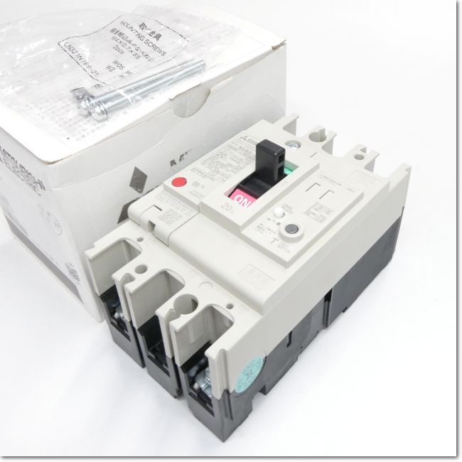 FA機器ドットコム / NV63-CV 2P 20A 30mA 漏電遮断器 経済品 (三菱電機
