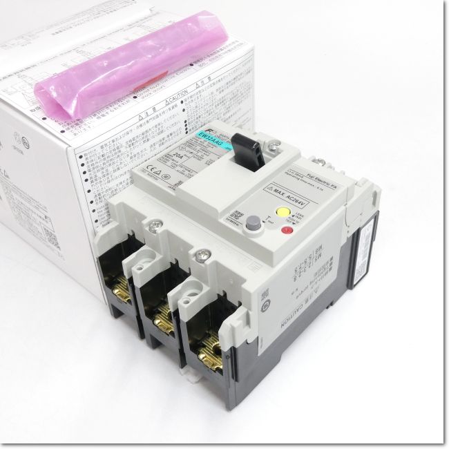 FA機器ドットコム / EW32AAG-3P020 3P 20A 30mA 漏電遮断器 (富士電機