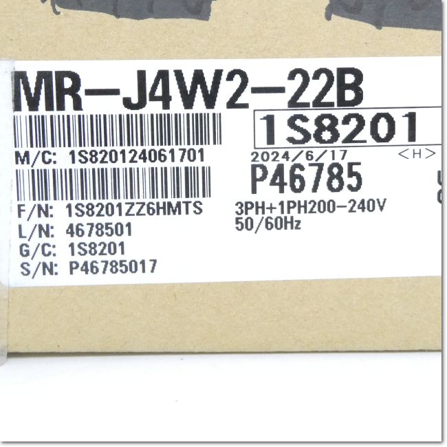 FA機器ドットコム / MR-J4W2-22B サーボアンプ AC200V 0.2kW 2軸一体