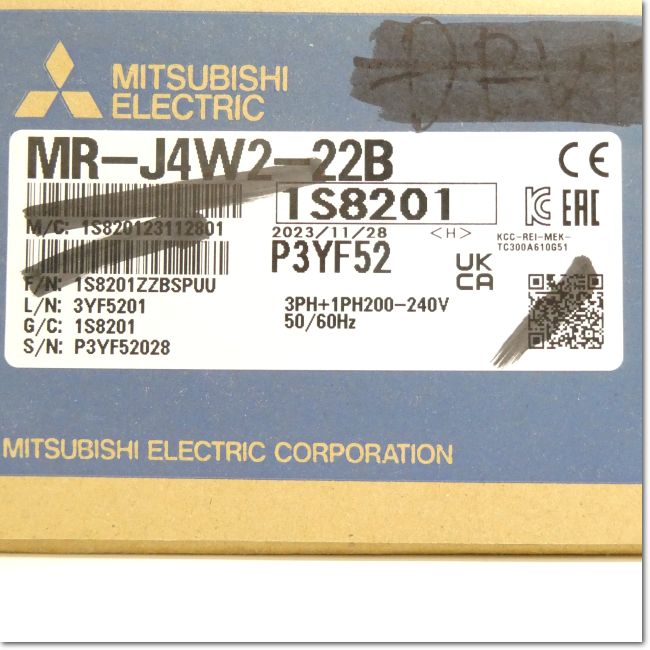 FA機器ドットコム / MR-J4W2-22B サーボアンプ AC200V 0.2kW 2軸一体