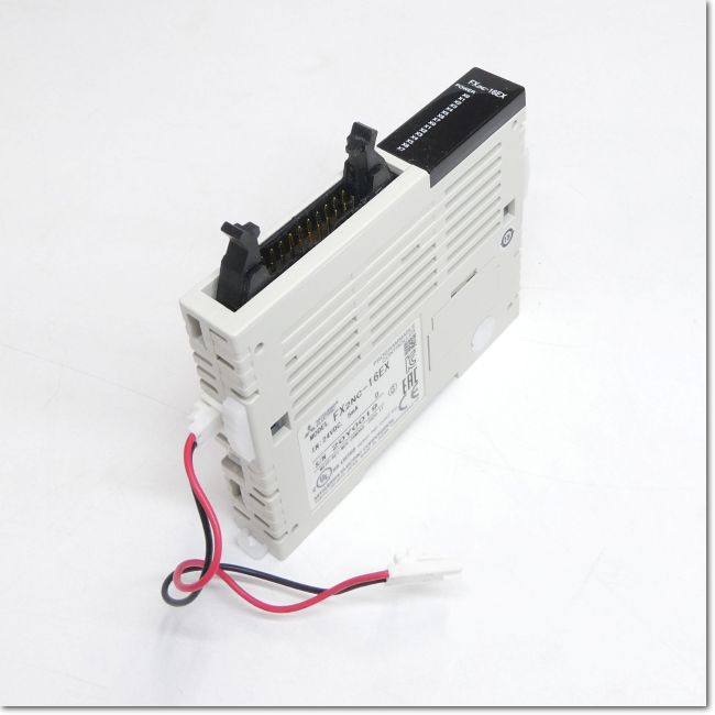 【中古】業界入力増設ブロック FX2NC-16EX FA機器ドットコム / FX2NC-16EX 入力増設ブロック DC入力16点 (三菱