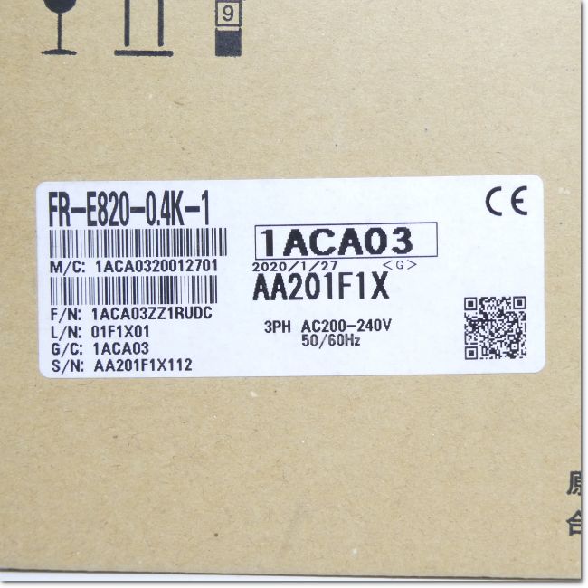 FA機器ドットコム / FR-E820-0.4K-1 インバータ 三相200V モニタ出力FM