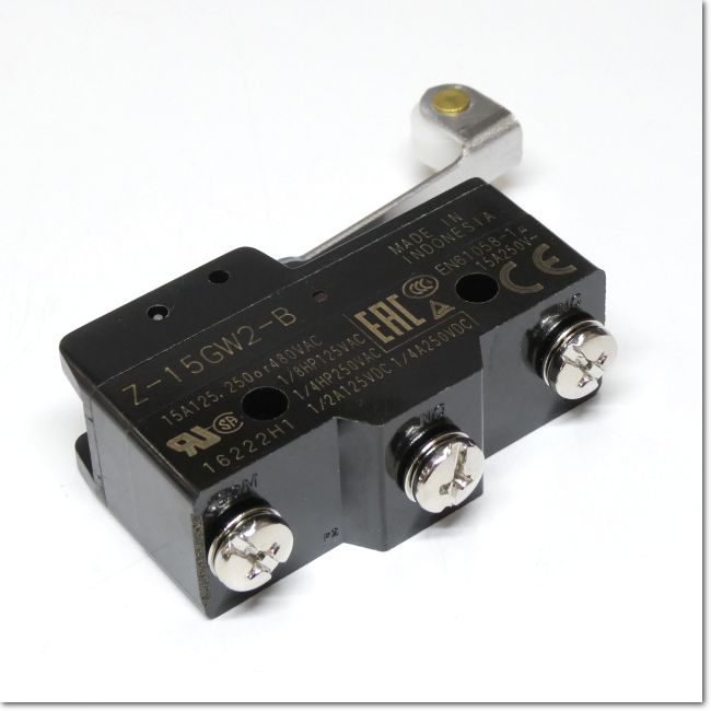 FA機器ドットコム / Z-15GW2-B 一般用基本スイッチ ヒンジ・ローラ