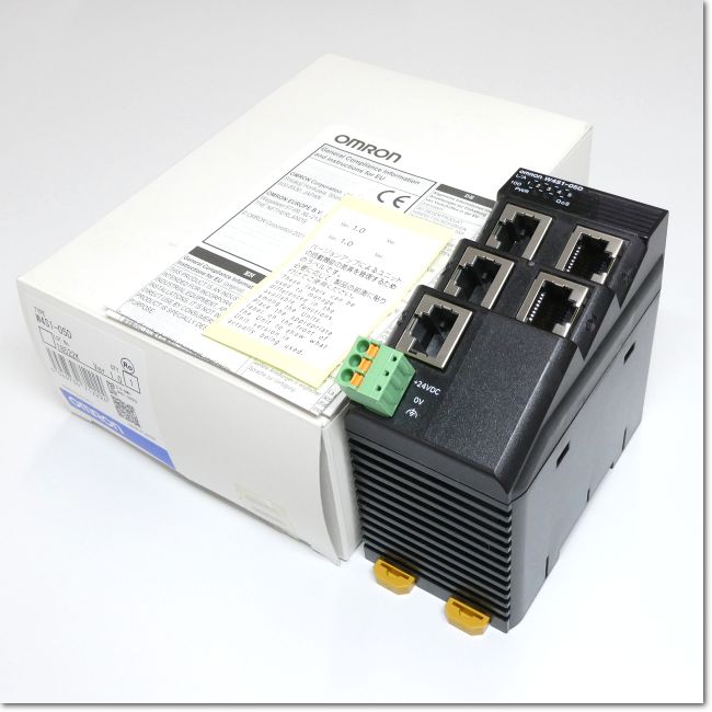 FA機器ドットコム / W4S1-05D 産業用スイッチングハブ 5ポート DC24V