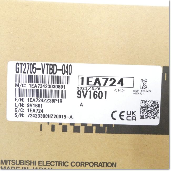 FA機器ドットコム / GT2705-VTBD-040 GOT本体 5.7型 TFTカラー液晶