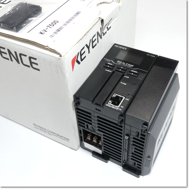 FA機器ドットコム / KV-7500 EtherNet/IP内蔵CPUユニット (KEYENCE