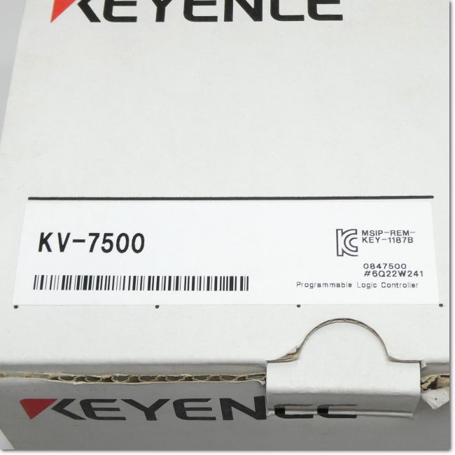 FA機器ドットコム / KV-7500 EtherNet/IP内蔵CPUユニット (KEYENCE