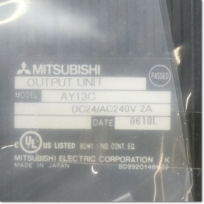 新品未使用品　三菱　シーケンサー　AY13C FA機器ドットコム / AY13C リレー出力ユニット 32点 (三菱電機) | FA