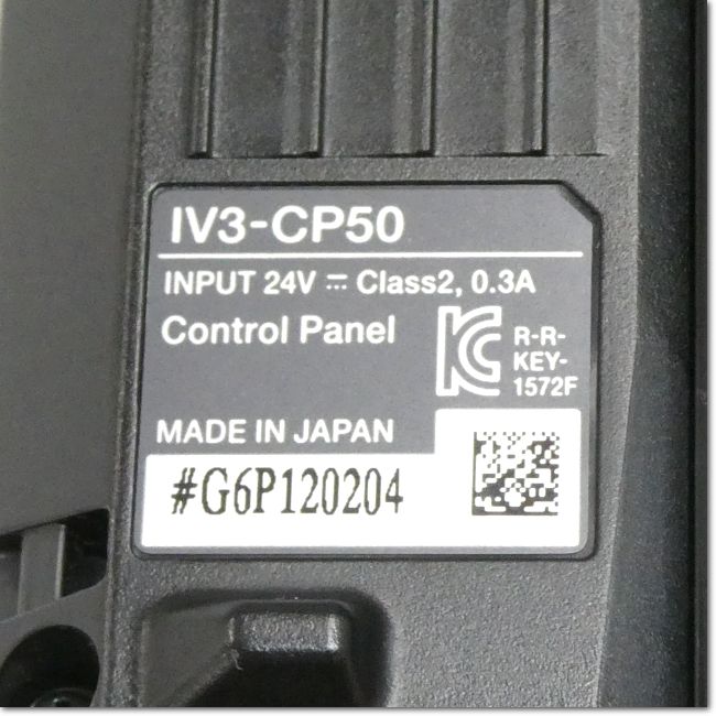FA機器ドットコム / IV3-CP50 AI搭載 画像判別センサ コントロール