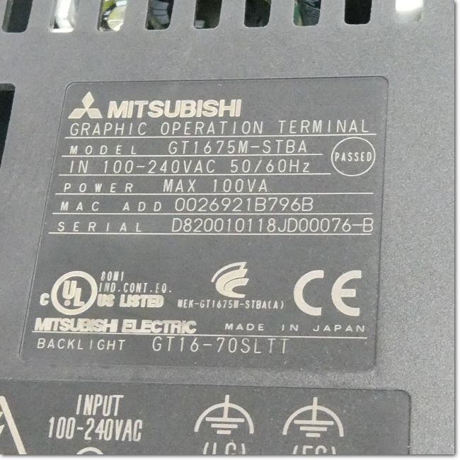 FA機器ドットコム / GT1675M-STBA GOT本体 10.4型 TFTカラー液晶