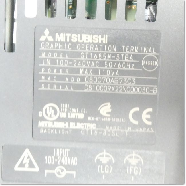 FA機器ドットコム / GT1685M-STBA GOT本体 12.1型 TFTカラー液晶