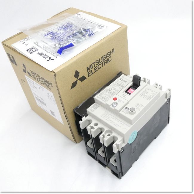FA機器ドットコム / NV63-CVF 3P 10A 100mA AX-1LS SLT 漏電遮断器