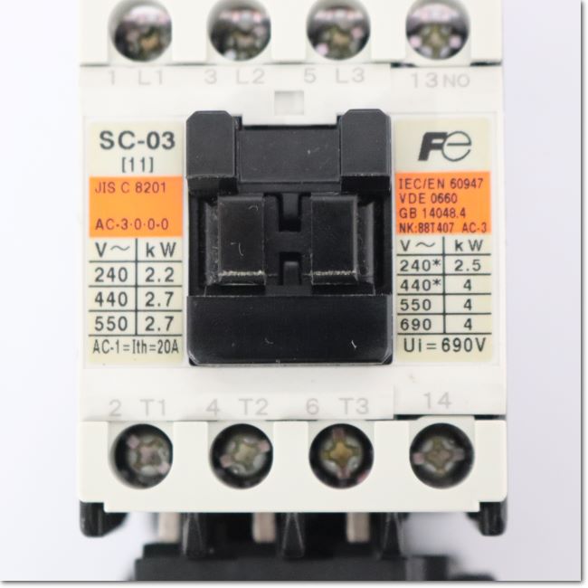 FA機器ドットコム / SW-03 AC100V 1a 0.48-0.72A 電磁開閉器