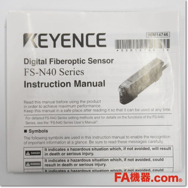 3台　FS-N41P ファイバセンサーアンプ親機　キーエンス FA機器ドットコム / FS-N41P ファイバアンプ ケーブルタイプ 親