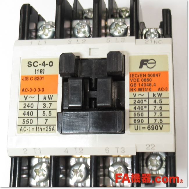 FA機器ドットコム / SC-4-0 AC100V 1b 電磁接触器 (富士電機)