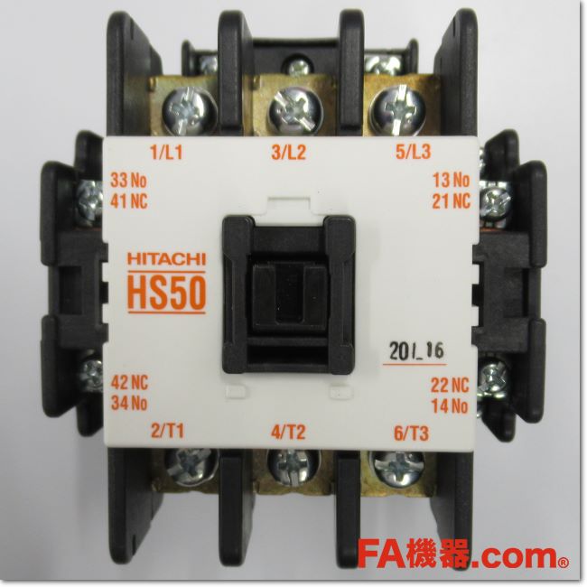 貴重！新品★日立 電磁接触器 H200C マグネットスイッチ 2a2b 日立産機 H200C 200V 電磁接触器(マグネットコンダクタ)(サーマルリレー不