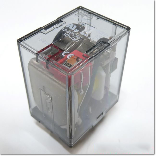 価格交渉歓迎！ 富士電機 HH62P-L パワーリレー (2C接点) 20個 HH62P-L DC24V パワーリレー HH62 富士電機 2c プラグイン DC24V