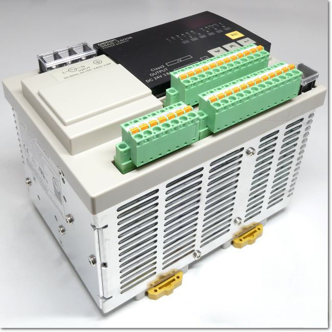 6個セット　OMRON製の24V電源ユニット、取扱説明書付き。 FA機器ドットコム / S8AS-24006 スマート・パワーサプライ DC24V